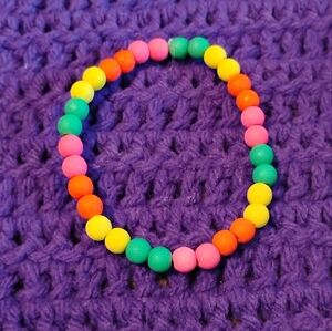 Colorful Beaded Kids Bracelet